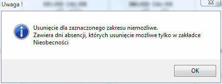 Okno info - usuwanie nieobecności tylko w zakładce "Nieobecności"