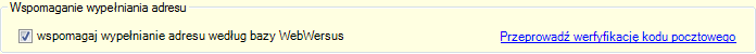 WebWersus_wspomaganie wypełniania adresu