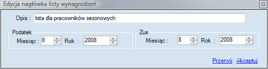 Zestaw funkcji pomocniczych - F2 popraw