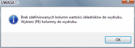 Zestawienia - info o braku kolumn prawej strony do wydruku