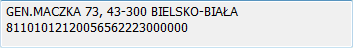 Pole tekstowe tylko do odczytu
